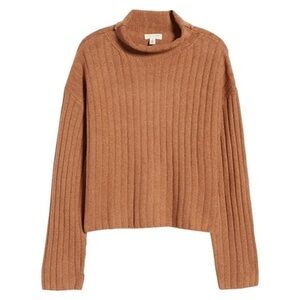 Open Edit Funnel Neck Sweater